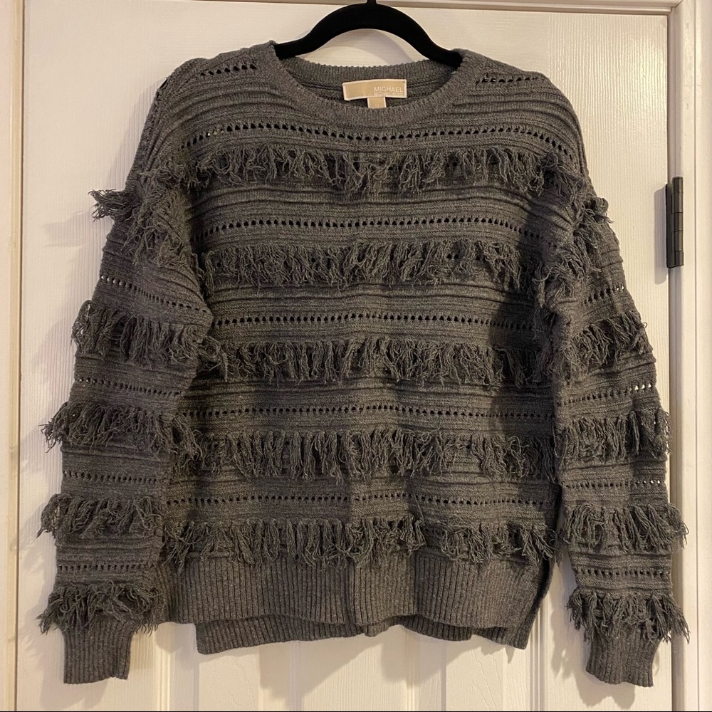 Michael Kors fringe sweater